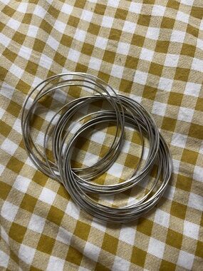 Silpada Sterling Silver "21 Bangle Salute" Bracelet